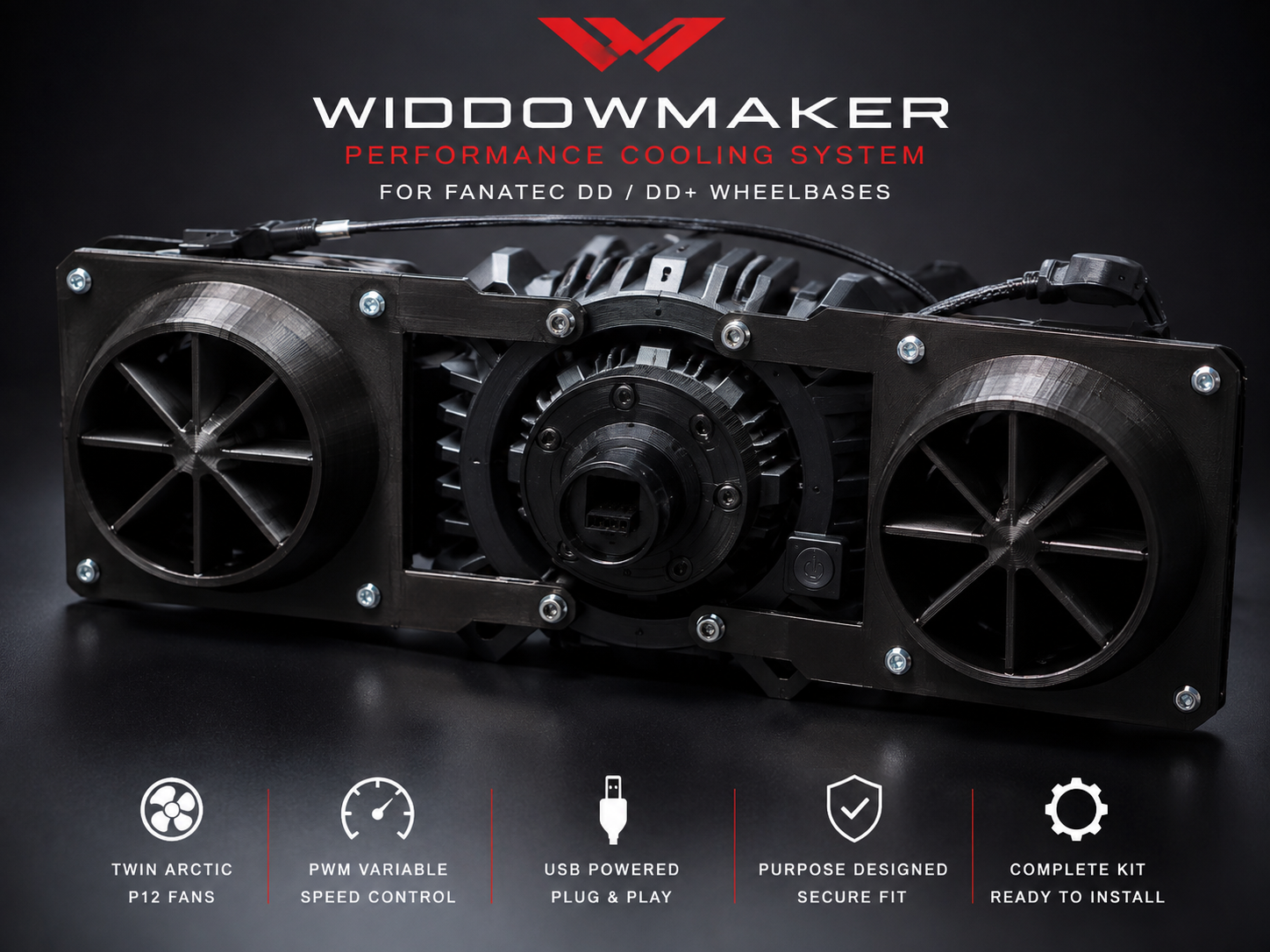 Fanatec DD DD+ Cooling System