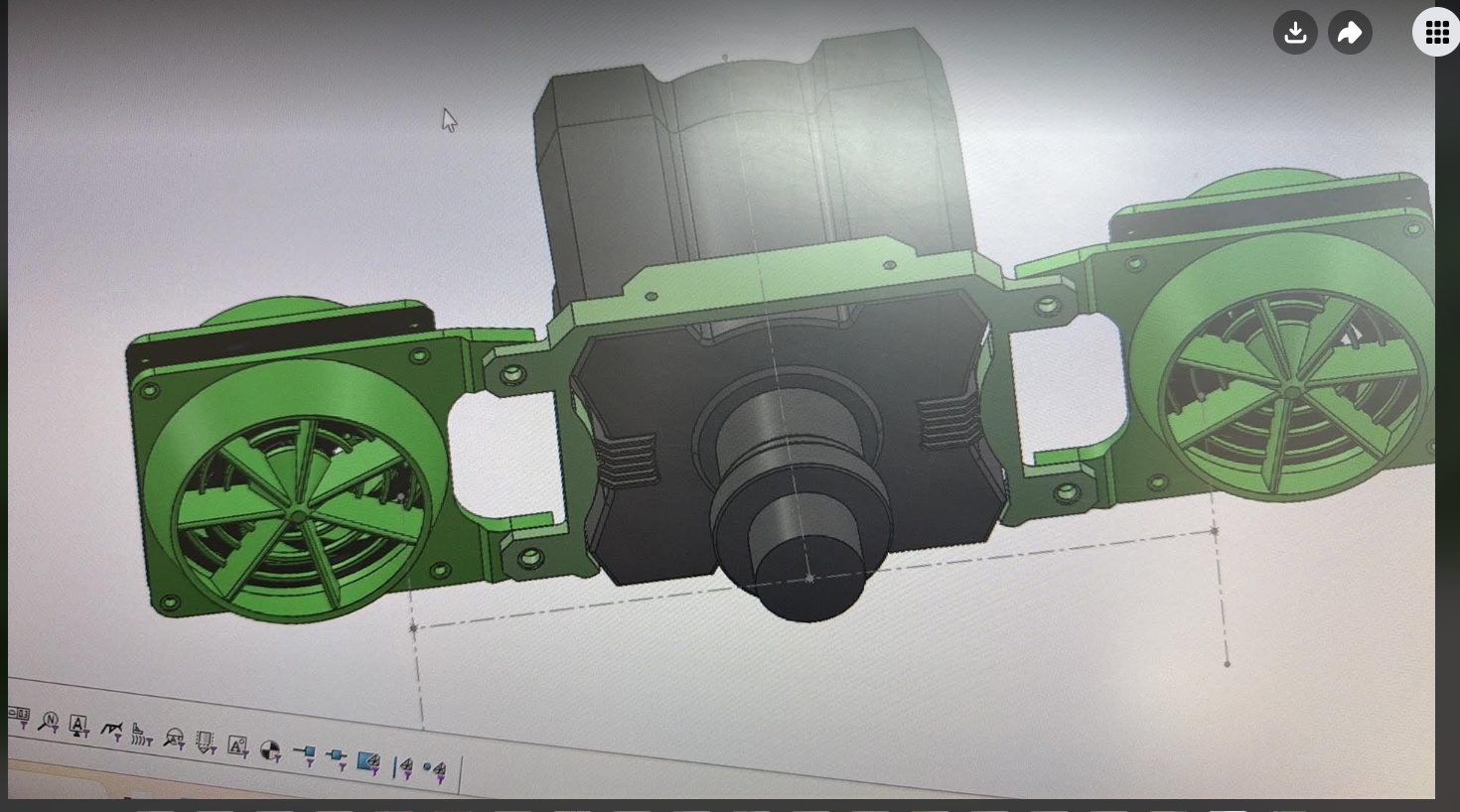 MOZA R5 R9 R12 cooling system development