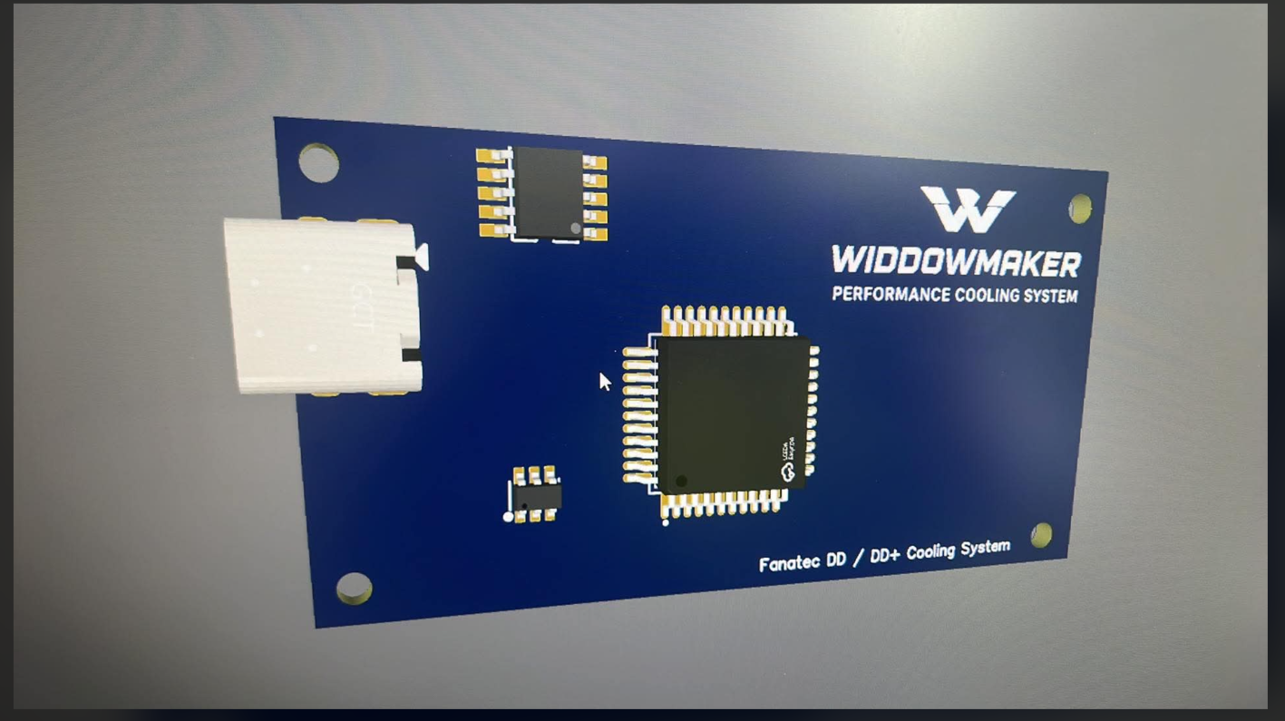 Widdowmaker SimHub controller PCB
